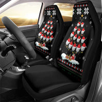 Golf Christmas Tree Snow Car Seat Cover - Wonder Print Shop