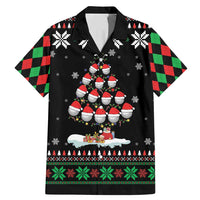 Golf Christmas Tree Snow Family Matching Mermaid Dress and Hawaiian Shirt - Wonder Print Shop