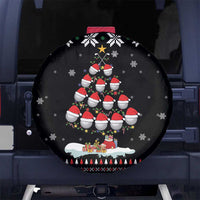 Golf Christmas Tree Snow Spare Tire Cover - Wonder Print Shop