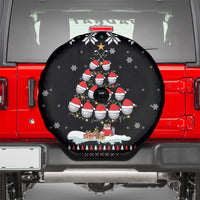 Golf Christmas Tree Snow Spare Tire Cover - Wonder Print Shop