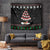Golf Christmas Tree Snow Tapestry - Wonder Print Shop