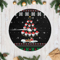 Golf Christmas Tree Snow Tree Skirt - Wonder Print Shop