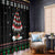 Golf Christmas Tree Snow Window Curtain - Wonder Print Shop