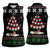 Golf Christmas Tree Snow Women Sleeveless Polo Shirt - Wonder Print Shop