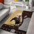 Name Bull Riding Area Rug Cowboy Courage Rodeo