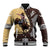 Personalized Name Bull Riding Baseball Jacket Cowboy Courage Rodeo