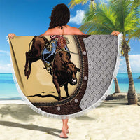Bull Riding Beach Blanket Cowboy Courage Rodeo DT03