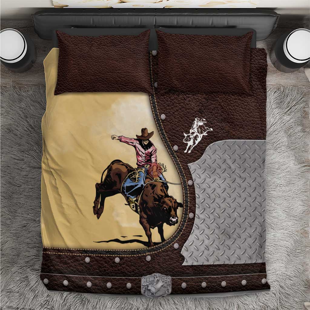 Bull Riding Bedding Set Cowboy Courage Rodeo DT03