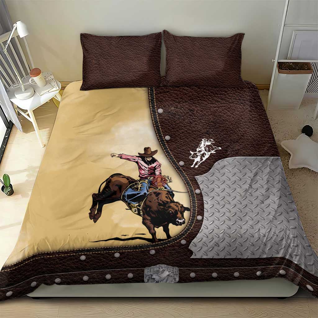 Bull Riding Bedding Set Cowboy Courage Rodeo DT03