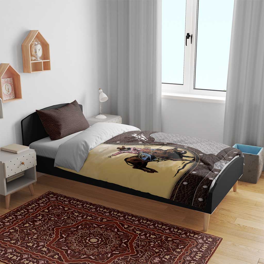 Bull Riding Bedding Set Cowboy Courage Rodeo DT03
