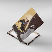 Bull Riding Canvas Wall Art Cowboy Courage Rodeo DT03