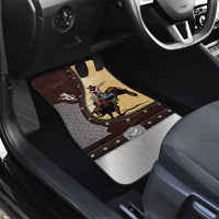 Bull Riding Car Mats Cowboy Courage Rodeo DT03