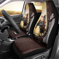 Bull Riding Car Seat Cover Cowboy Courage Rodeo DT03