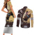 Personalized Name Bull Riding Couples Matching Short Sleeve Bodycon Dress and Long Sleeve Button Shirt Cowboy Courage Rodeo