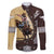 Personalized Name Bull Riding Family Matching Long Sleeve Bodycon Dress and Hawaiian Shirt Cowboy Courage Rodeo