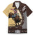 Personalized Name Bull Riding Family Matching Mermaid Dress and Hawaiian Shirt Cowboy Courage Rodeo