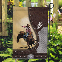 Bull Riding Garden Flag Cowboy Courage Rodeo DT03