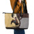 Name Bull Riding Leather Tote Bag Cowboy Courage Rodeo