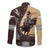 Personalized Name Bull Riding Long Sleeve Button Shirt Cowboy Courage Rodeo