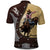 Personalized Name Bull Riding Polo Shirt Cowboy Courage Rodeo