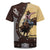 Personalized Name Bull Riding Rugby Jersey Cowboy Courage Rodeo