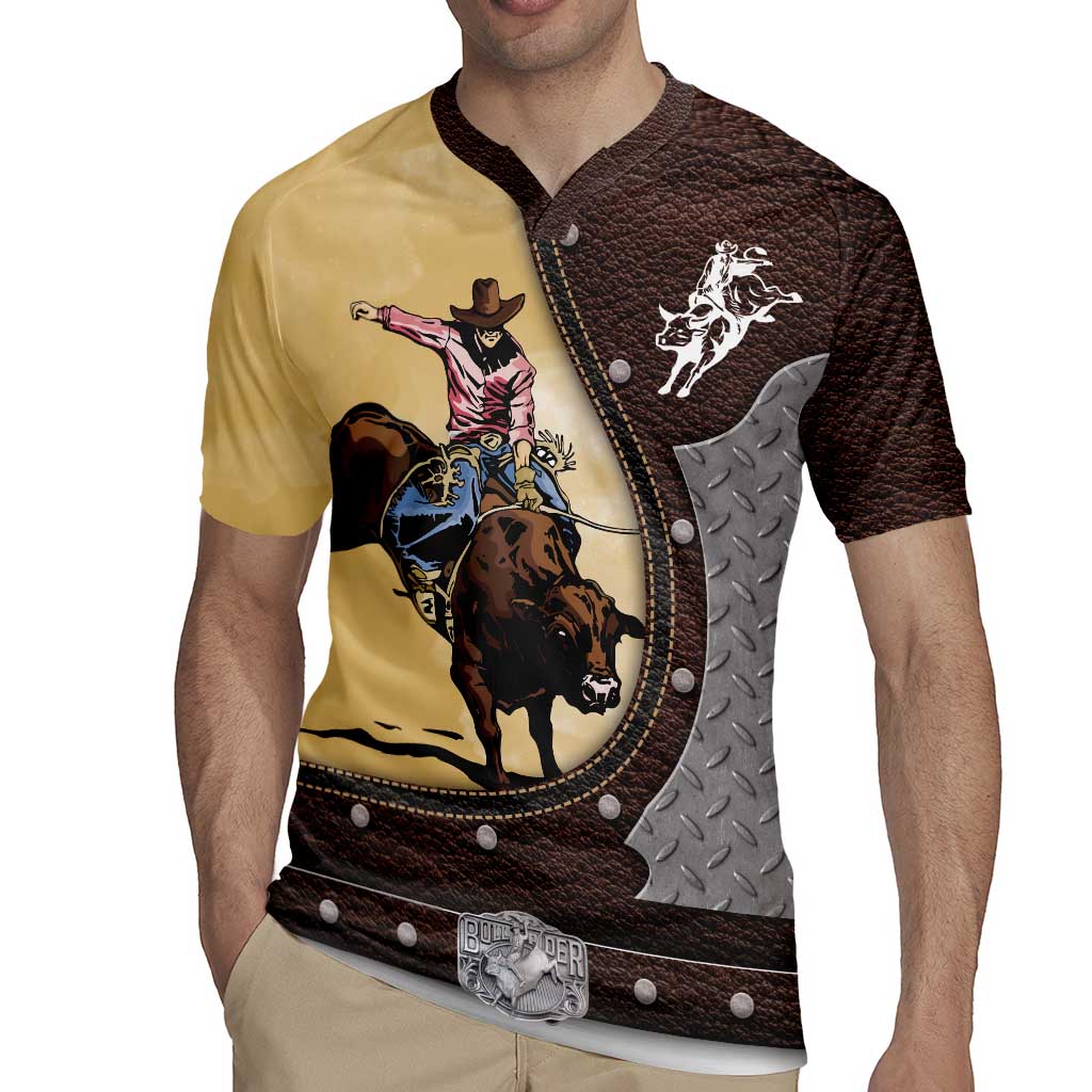 Personalized Name Bull Riding Rugby Jersey Cowboy Courage Rodeo