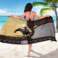 Bull Riding Sarong Cowboy Courage Rodeo DT03