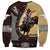 Personalized Name Bull Riding Sweatshirt Cowboy Courage Rodeo