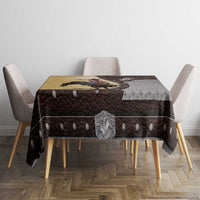 Bull Riding Tablecloth Cowboy Courage Rodeo DT03