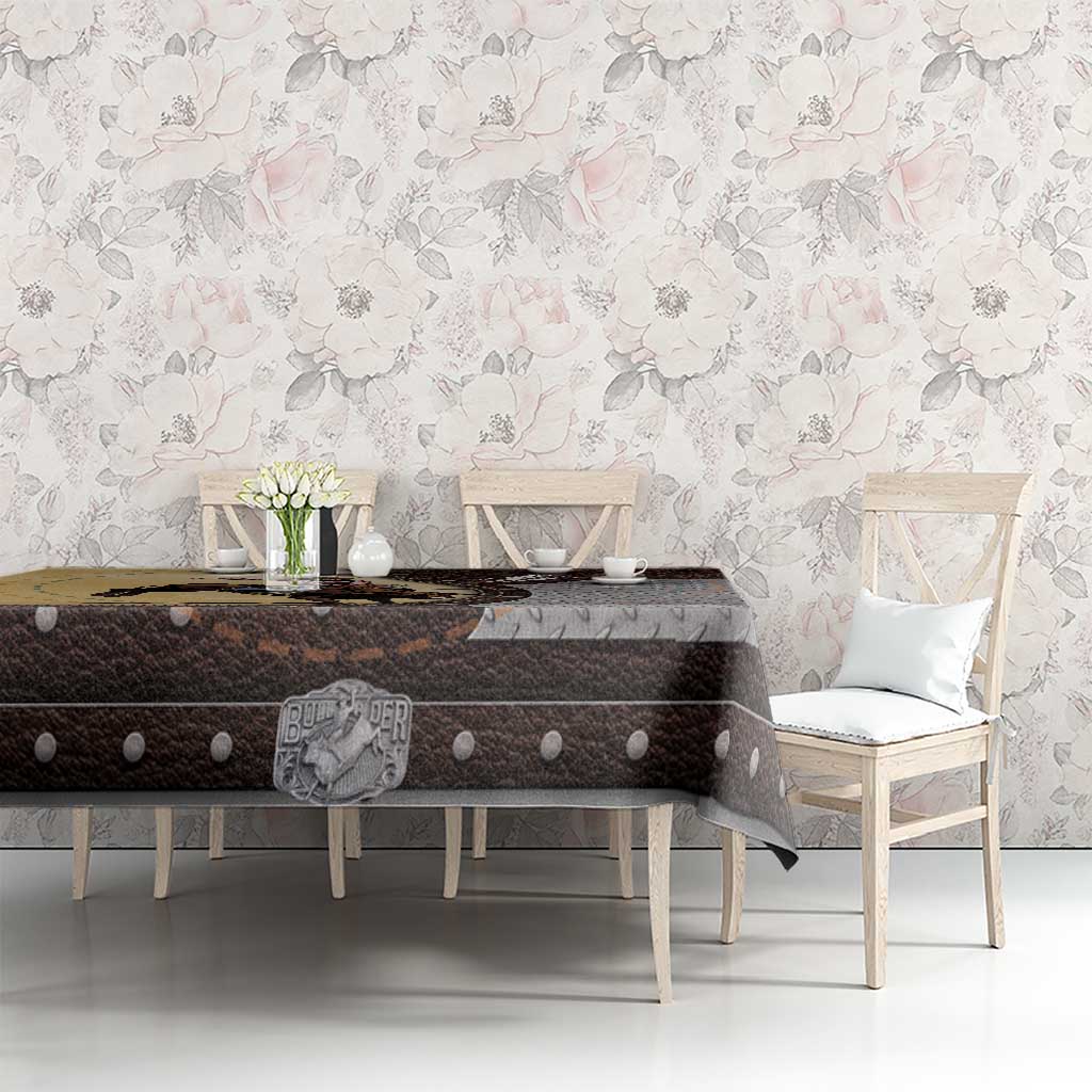 Name Bull Riding Tablecloth Cowboy Courage Rodeo - Wonder Print Shop