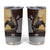 Personalized Name Bull Riding Tumbler Cup Cowboy Courage Rodeo