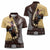 Personalized Name Bull Riding Women Polo Shirt Cowboy Courage Rodeo - Wonder Print Shop
