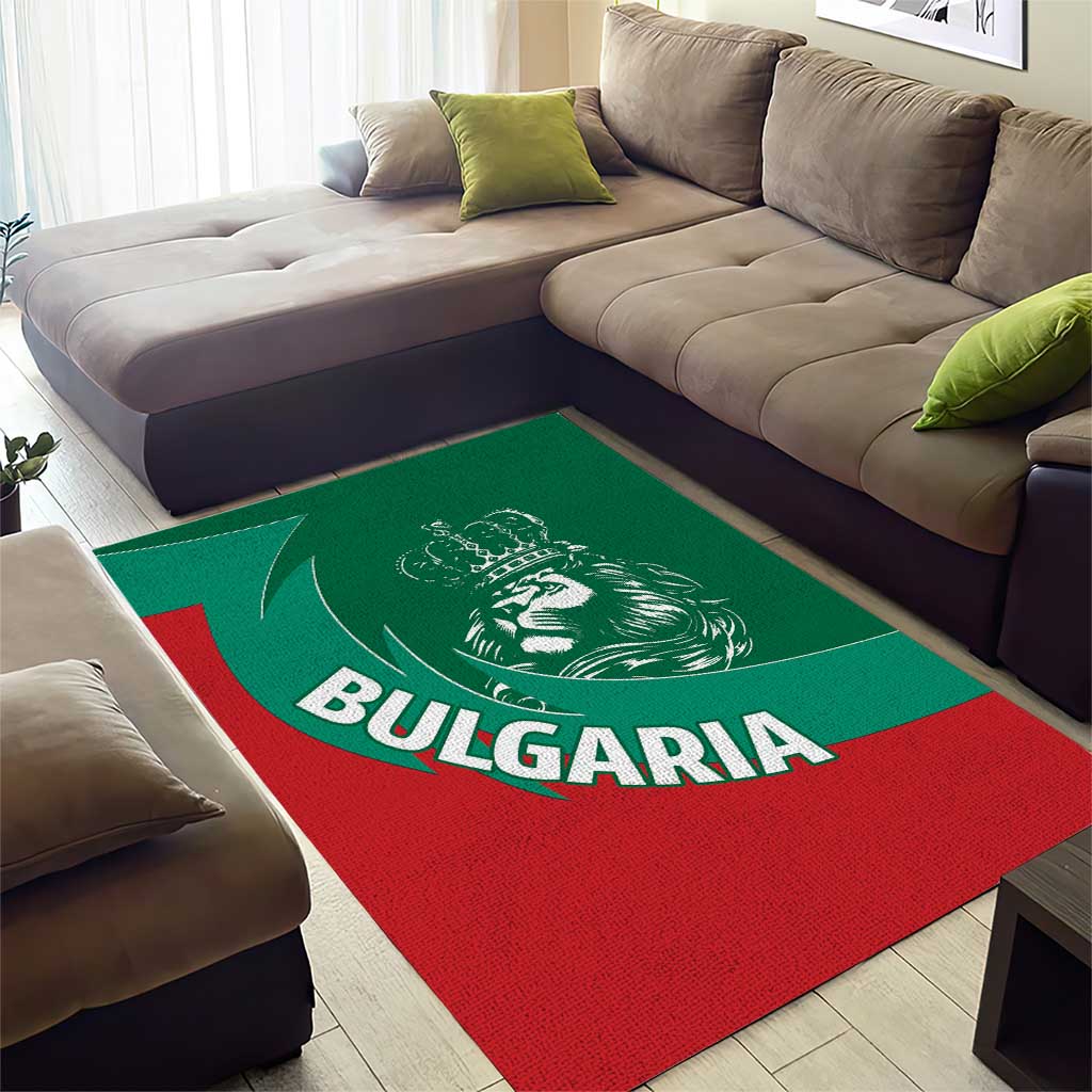 Bulgaria Lion Area Rug Bulgarian Coat Of Arms