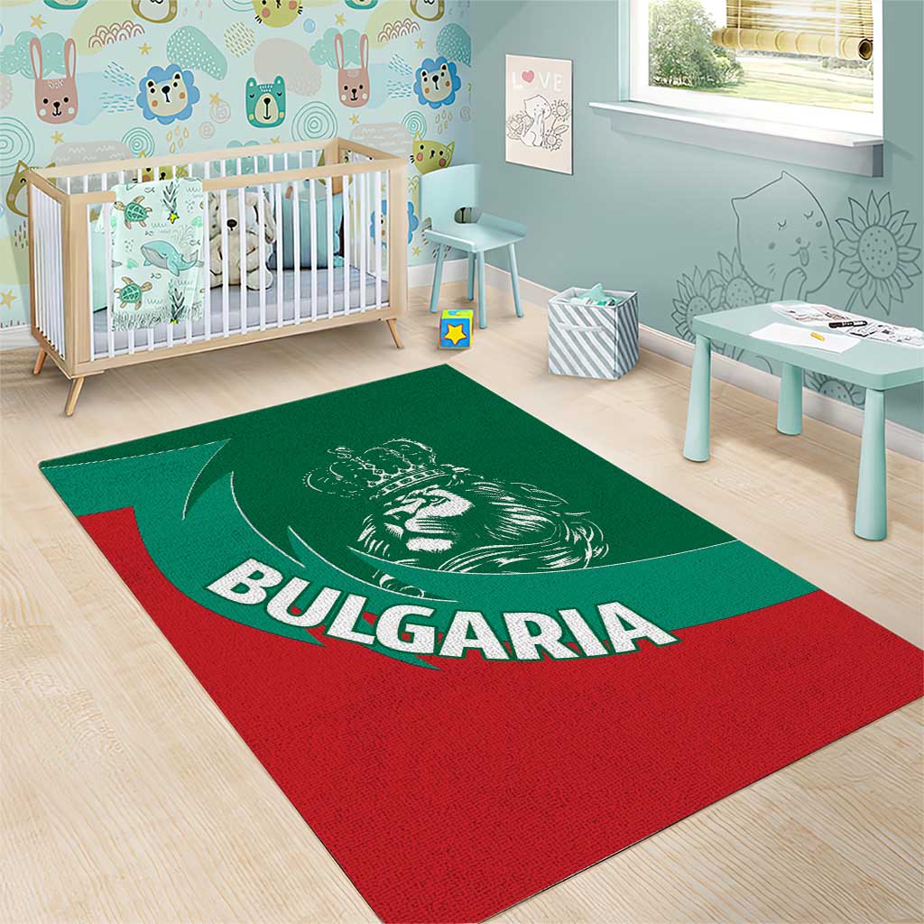 Bulgaria Lion Area Rug Bulgarian Coat Of Arms