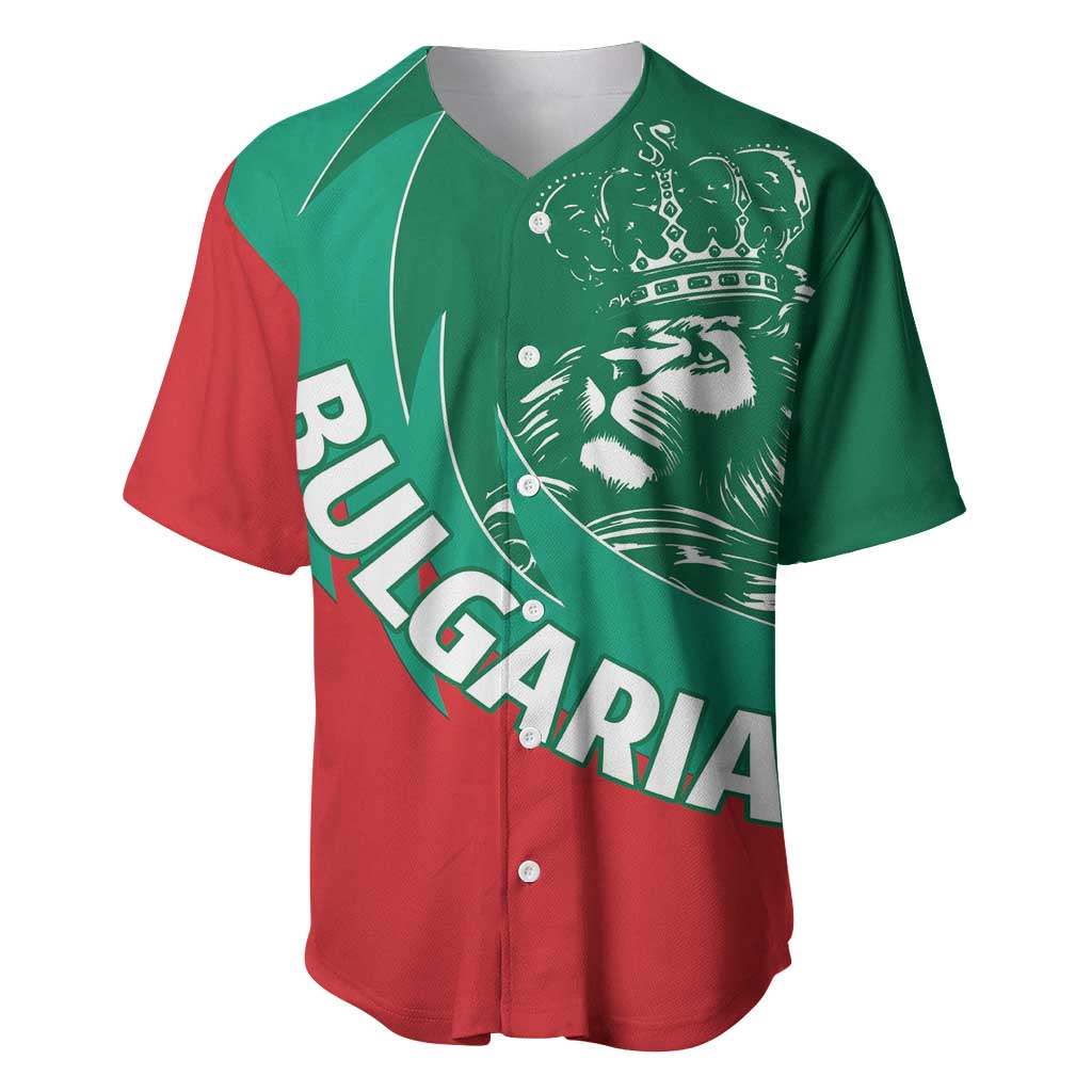 Bulgaria Lion Baseball Jersey Bulgarian Coat Of Arms
