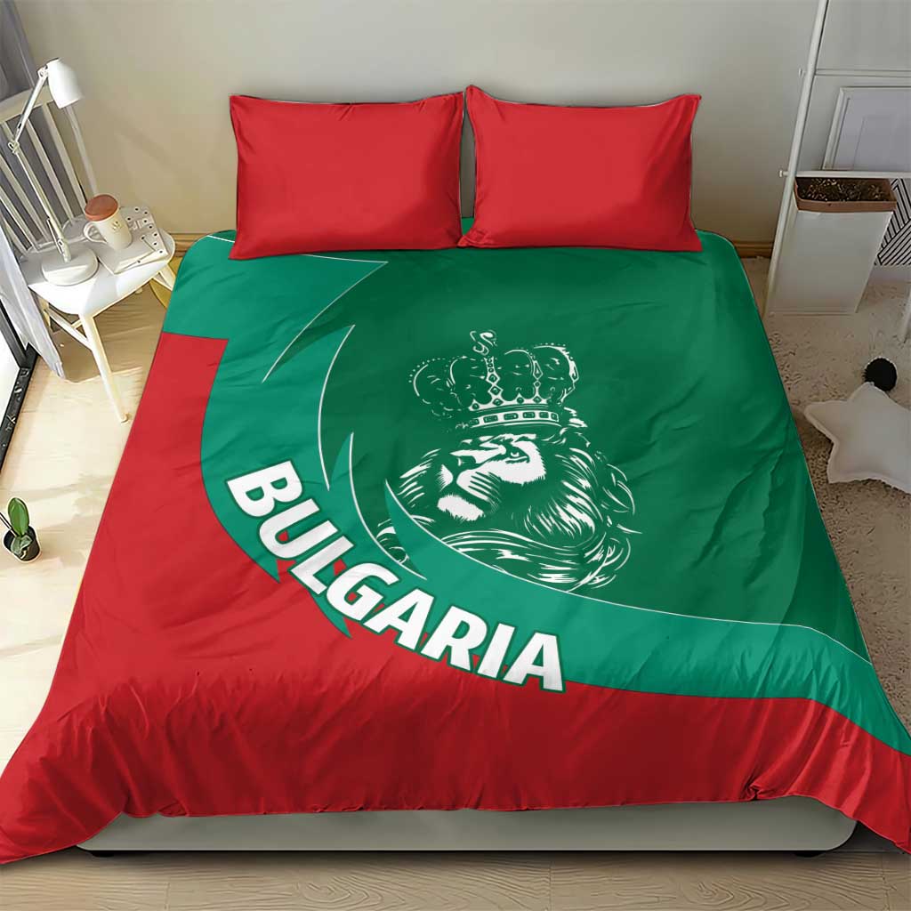 Bulgaria Lion Bedding Set Bulgarian Coat Of Arms