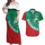 Bulgaria Lion Couples Matching Off Shoulder Maxi Dress and Hawaiian Shirt Bulgarian Coat Of Arms