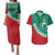 Bulgaria Lion Couples Matching Puletasi and Hawaiian Shirt Bulgarian Coat Of Arms
