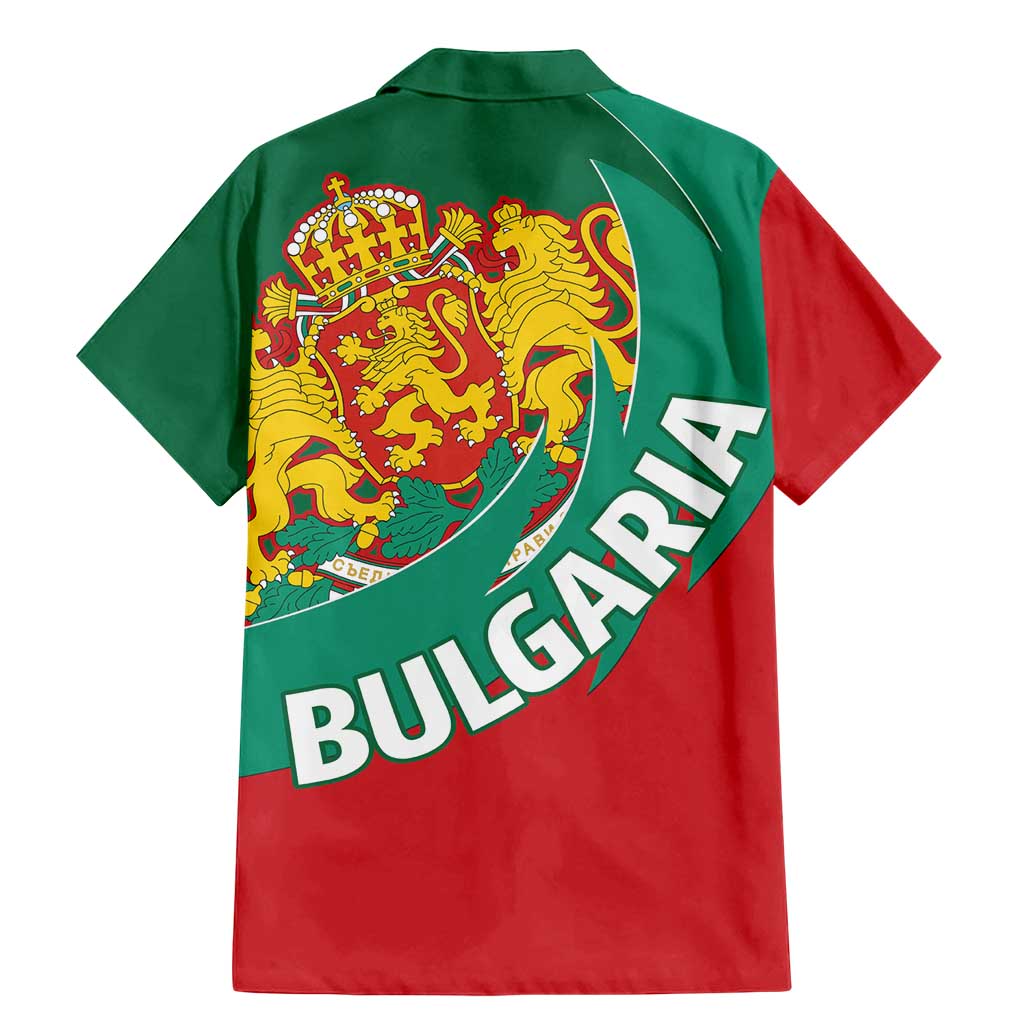 Bulgaria Lion Family Matching Mermaid Dress and Hawaiian Shirt Bulgarian Coat Of Arms
