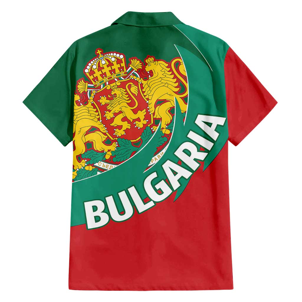 Bulgaria Lion Family Matching Summer Maxi Dress and Hawaiian Shirt Bulgarian Coat Of Arms