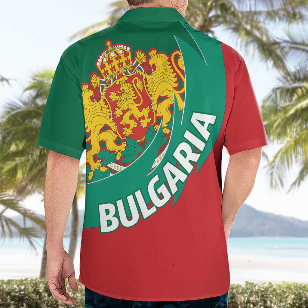 Bulgaria Lion Hawaiian Shirt Bulgarian Coat Of Arms