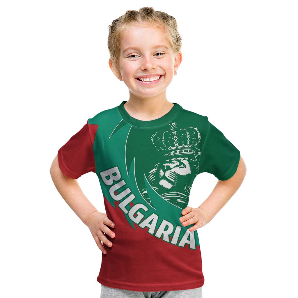 Bulgaria Lion Kid T Shirt Bulgarian Coat Of Arms