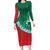 Bulgaria Lion Long Sleeve Bodycon Dress Bulgarian Coat Of Arms