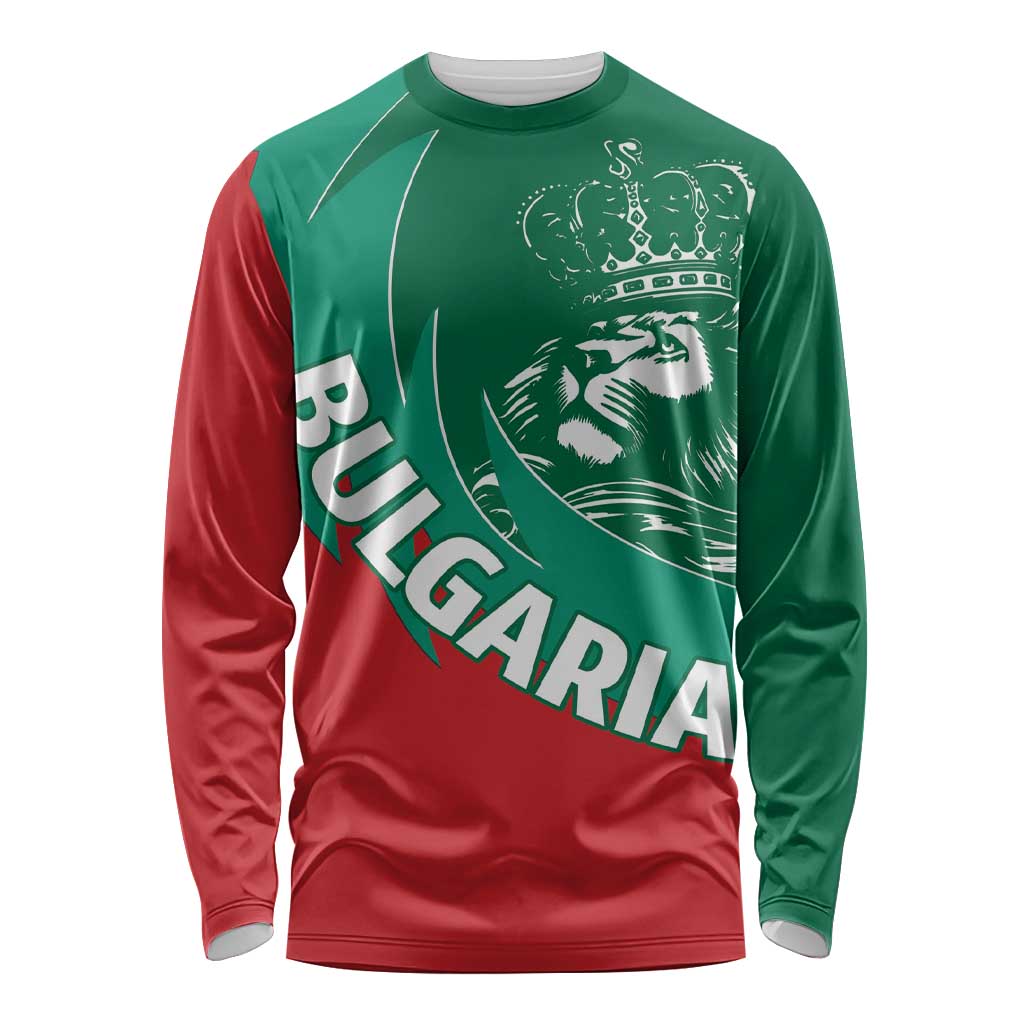 Bulgaria Lion Long Sleeve Shirt Bulgarian Coat Of Arms