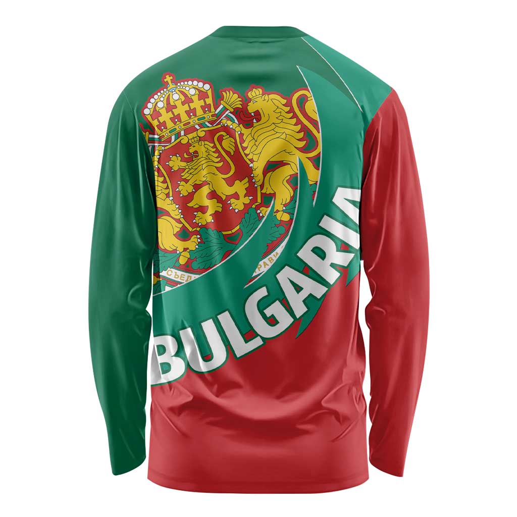 Bulgaria Lion Long Sleeve Shirt Bulgarian Coat Of Arms