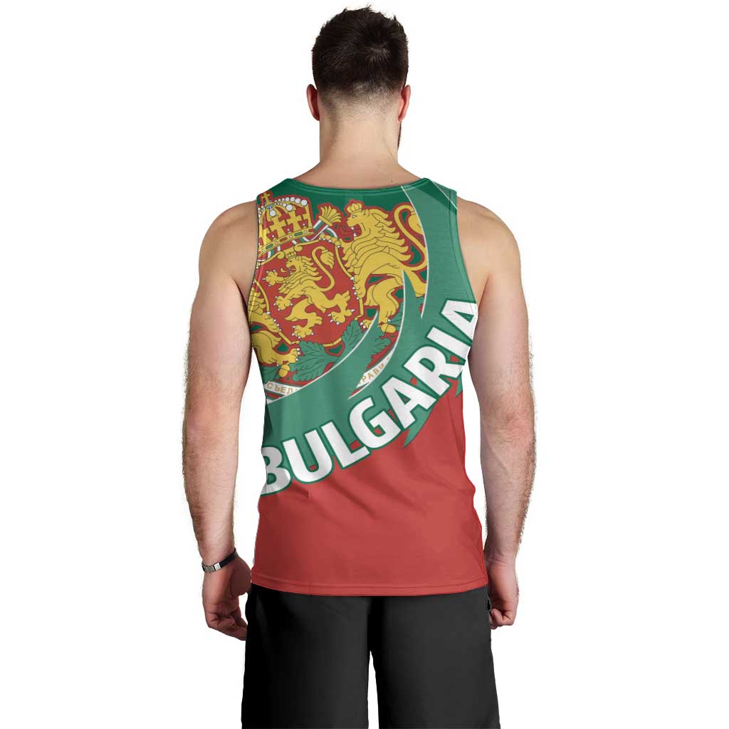 Bulgaria Lion Men Tank Top Bulgarian Coat Of Arms