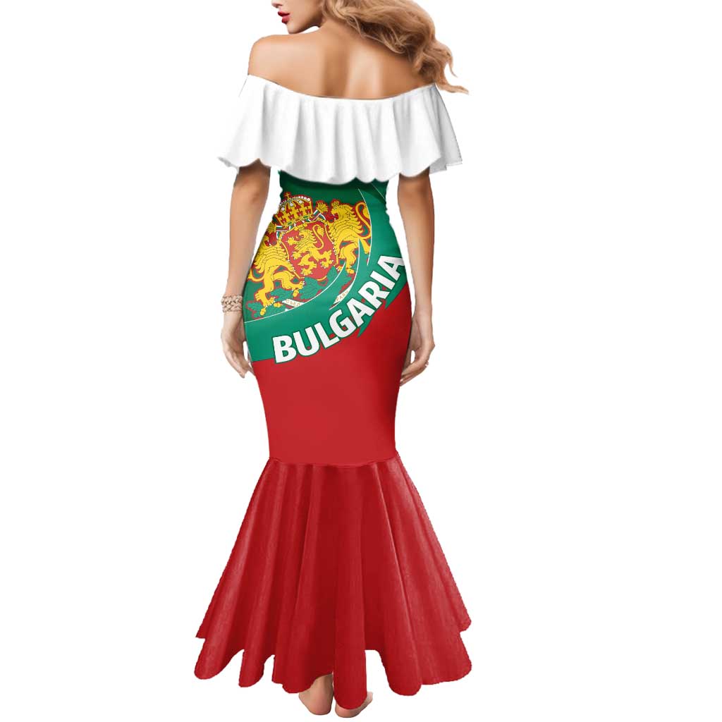 Bulgaria Lion Mermaid Dress Bulgarian Coat Of Arms