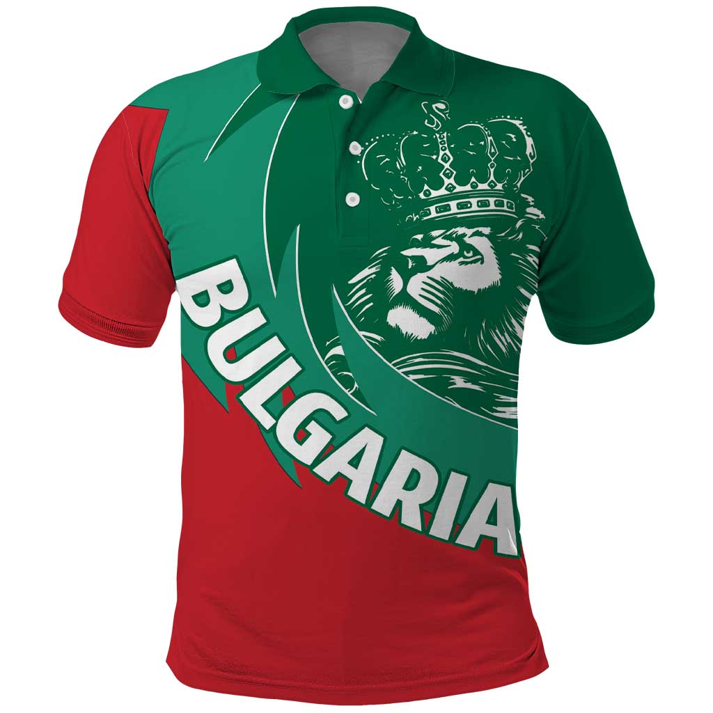 Bulgaria Lion Polo Shirt Bulgarian Coat Of Arms