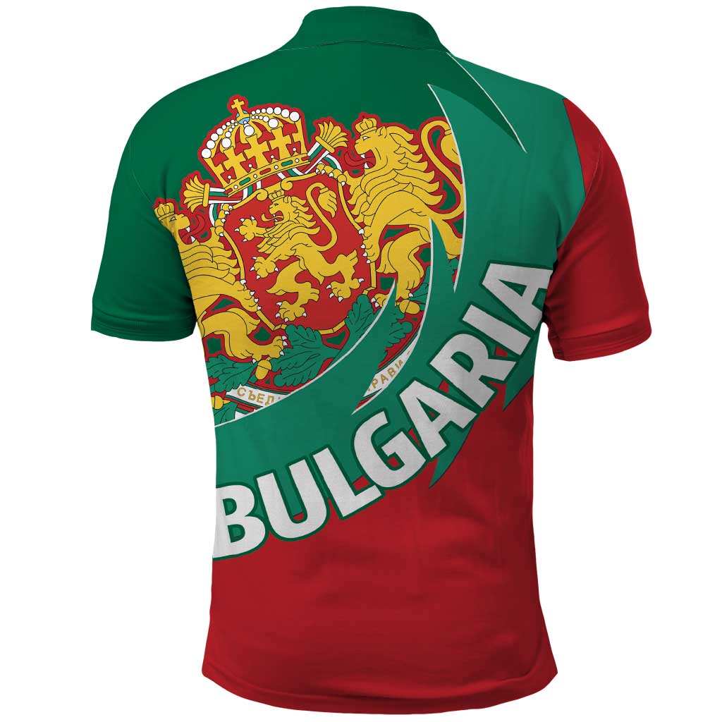 Bulgaria Lion Polo Shirt Bulgarian Coat Of Arms