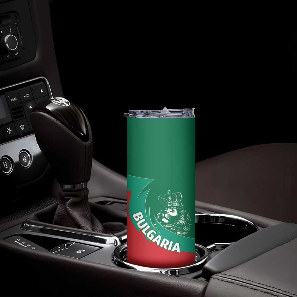 Bulgaria Lion Skinny Tumbler Bulgarian Coat Of Arms